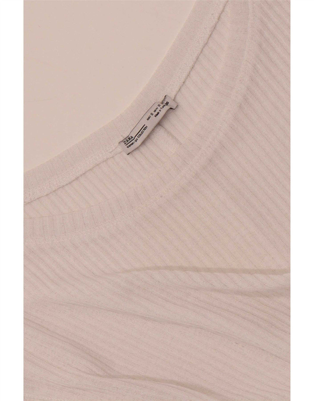 Vestă supradimensionată pentru femei Zara UK 10 Small White