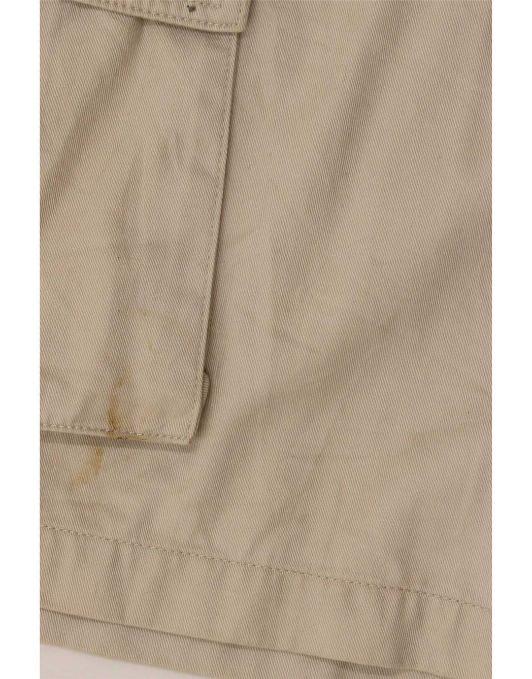 Pantaloni scurti cargo vintage pentru bărbați mari W30 bej