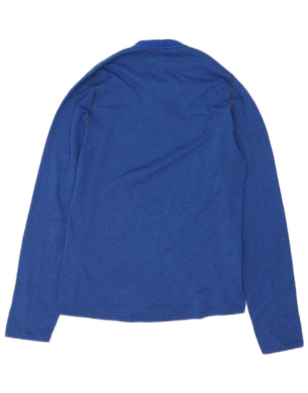 Patagonia Mens Regular Fit Top cu mânecă lungă XS Blue Poliester