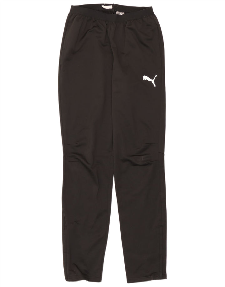 Pantaloni de trening Puma pentru bărbați, poliester negru mic