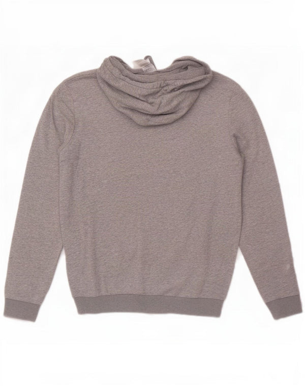 Pulover pentru bărbați Adidas Graphic Hoodie, bumbac cu pături, gri mediu