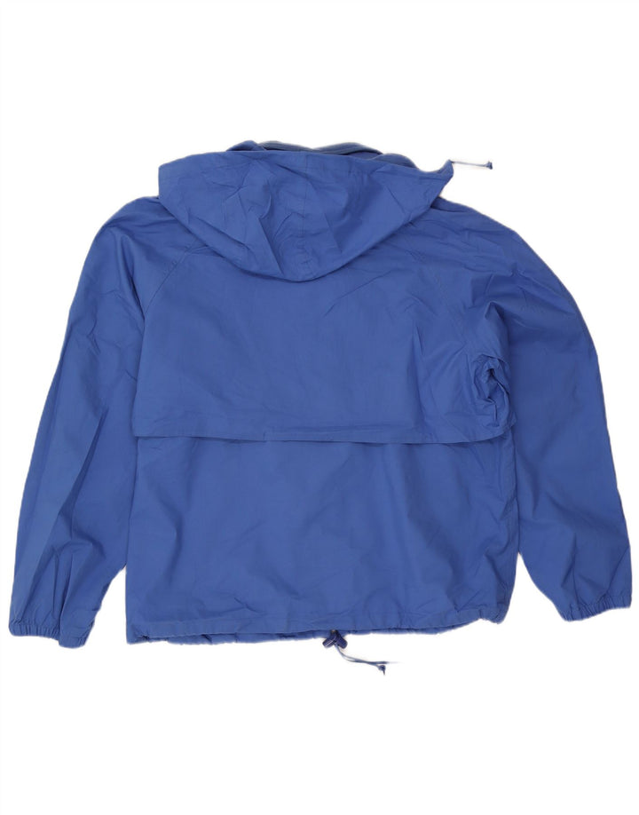 Jachetă de ploaie cu glugă pentru bărbați Eddie Bauer UK 40 Poliester albastru mare