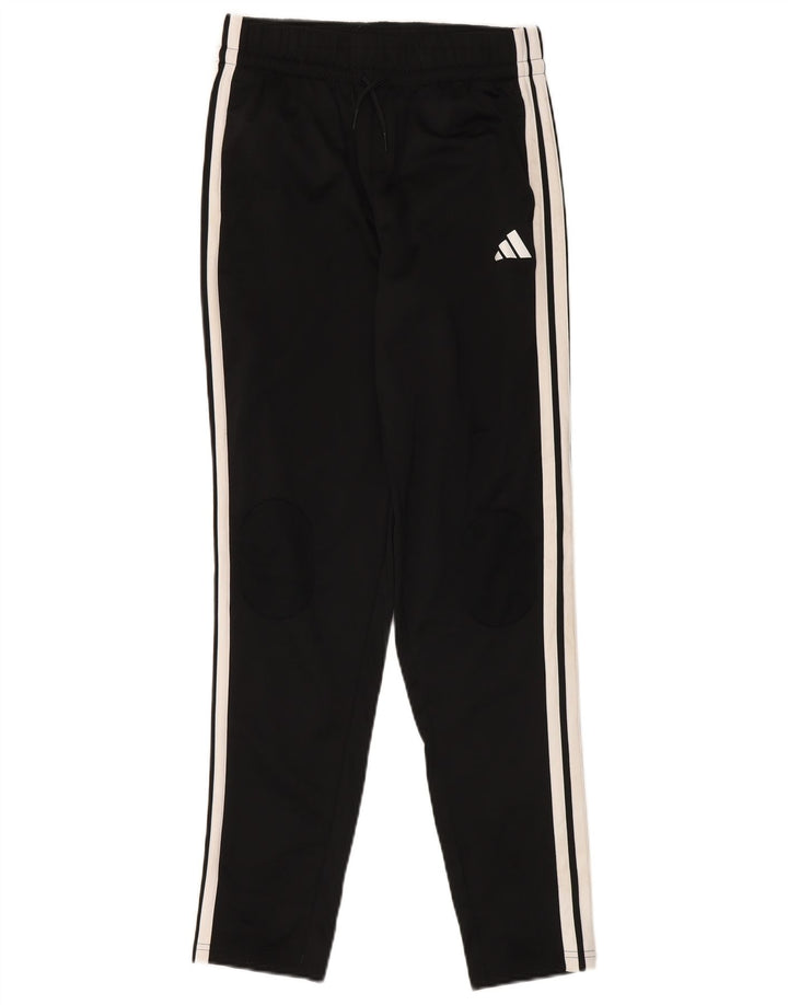 Pantaloni de trening Climacool ADIDAS pentru baieti 15-16 ani poliester negru
