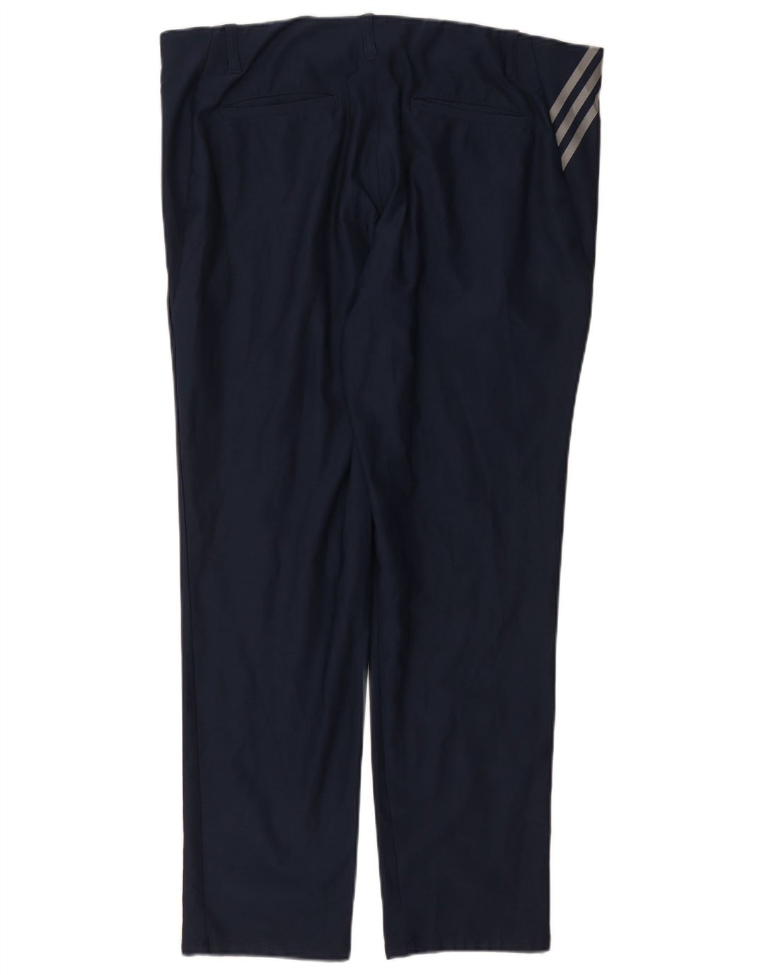 Pantaloni chino drepți ADIDAS pentru bărbați W38 L32 nailon bleumarin