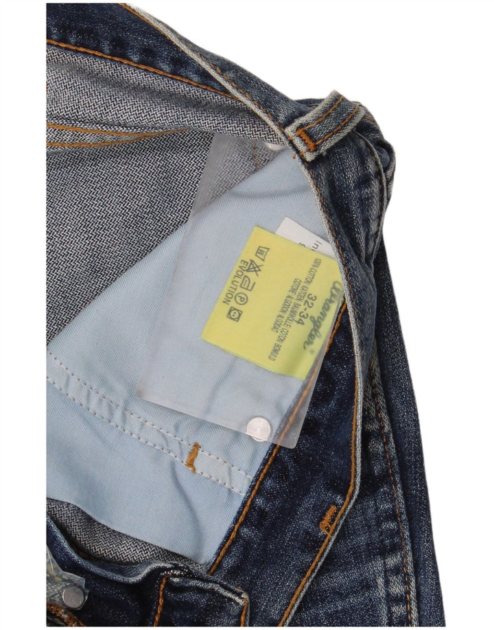 Blugi drepți Wrangler Evolution pentru bărbați W32 L34 Bumbac albastru