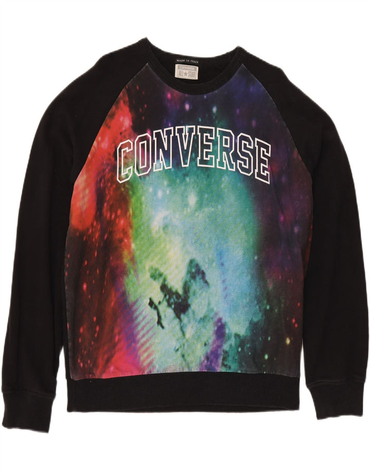 Pulover grafic pentru bărbați CONVERSE Jumper XL, bumbac cu vopsea cravată