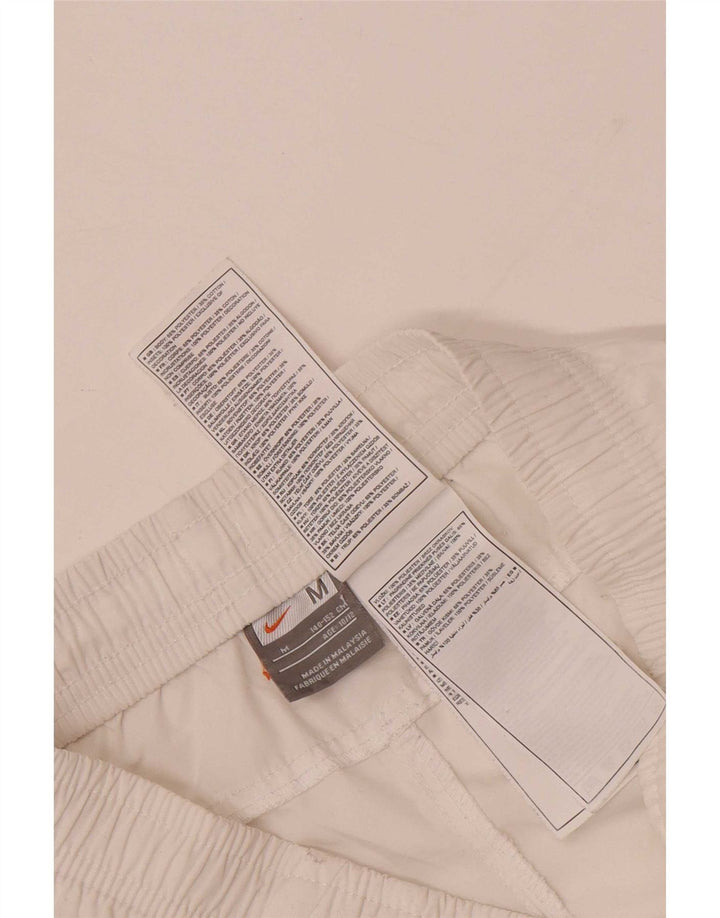 Pantaloni scurți sport Nike pentru băieți 10-11 ani Poliester alb mediu