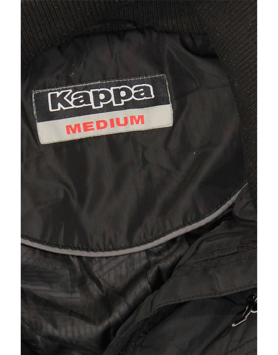 Palton căptușit cu glugă pentru femei Kappa UK 14 Medium Black