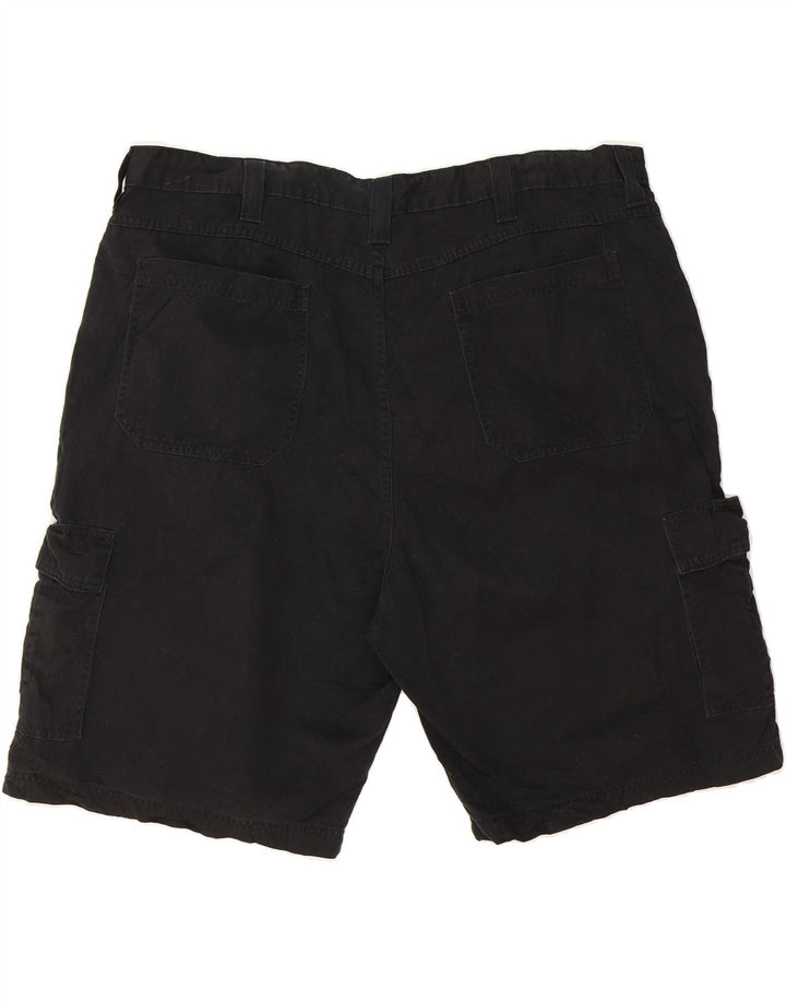 WRANGLER Mens Cargo Shorts W42 2XL Black Cotton Vintage Wrangler and Second-Hand Wrangler from Messina Hembry 