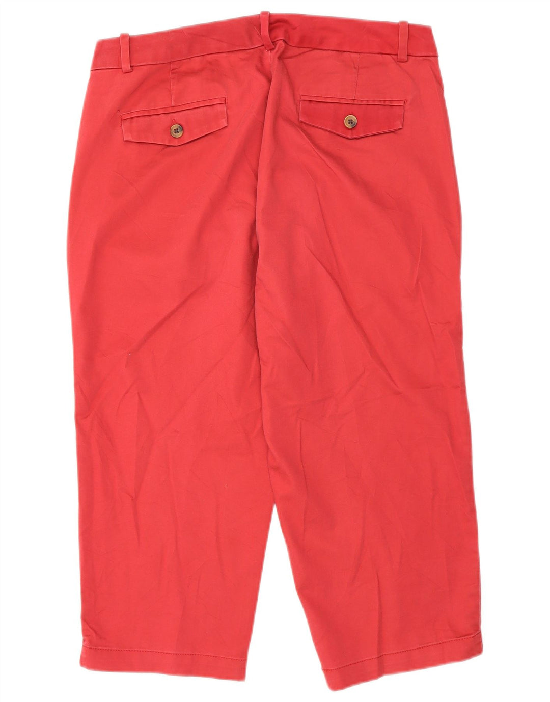 Pantaloni Capri Dockers pentru femei US 8 Medium W30 L20 Poliester roșu