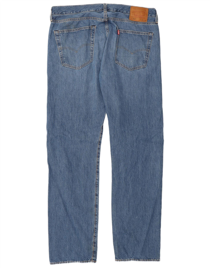 Blugi 501 drepti pentru bărbați Levi's W36 L34 Bumbac albastru