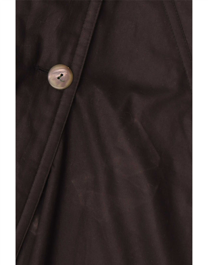 Trenci supradimensionat pentru femei vintage UK 16 mare negru