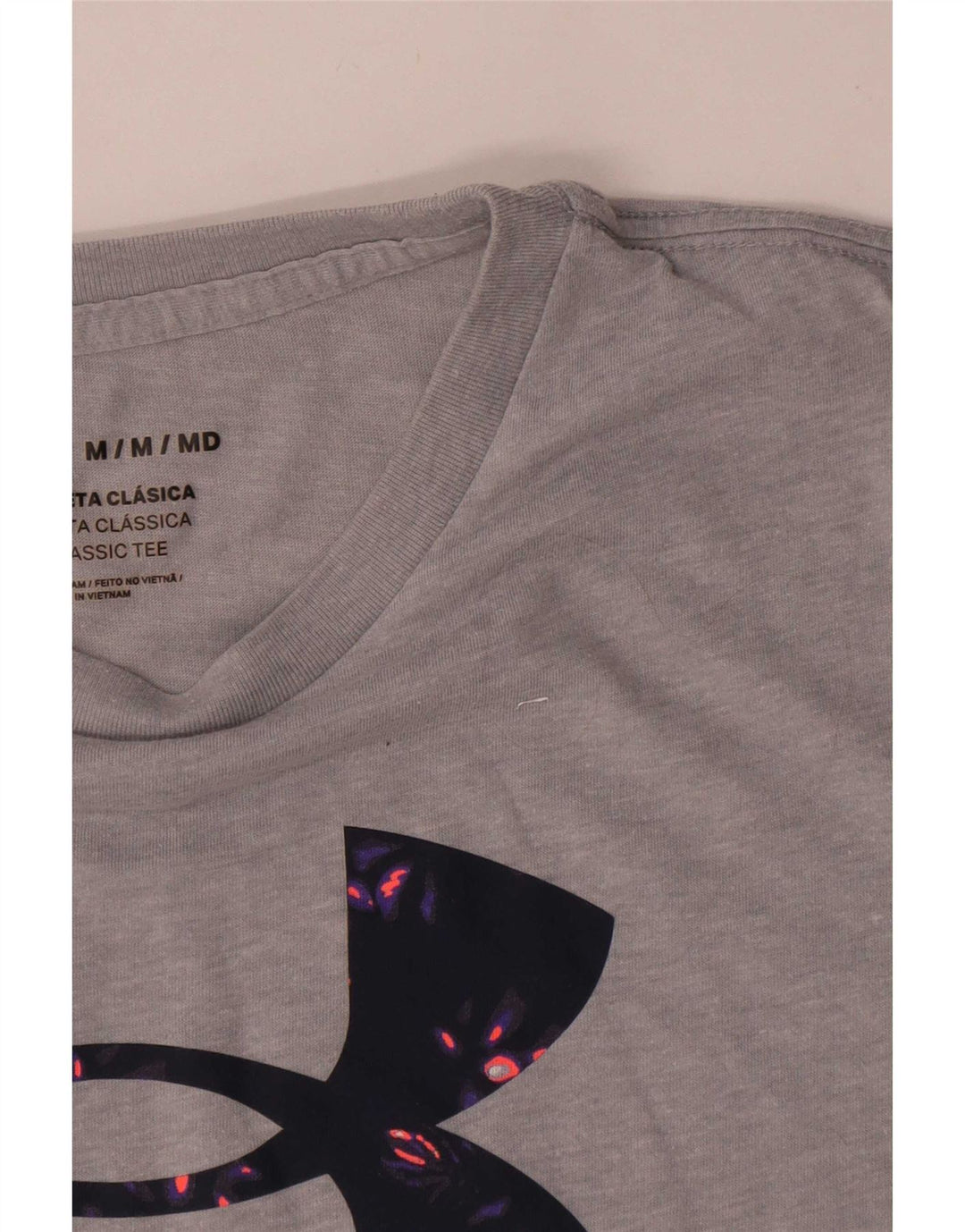 Tricou grafic Under Armour pentru femei Top UK 14 Medium Gri
