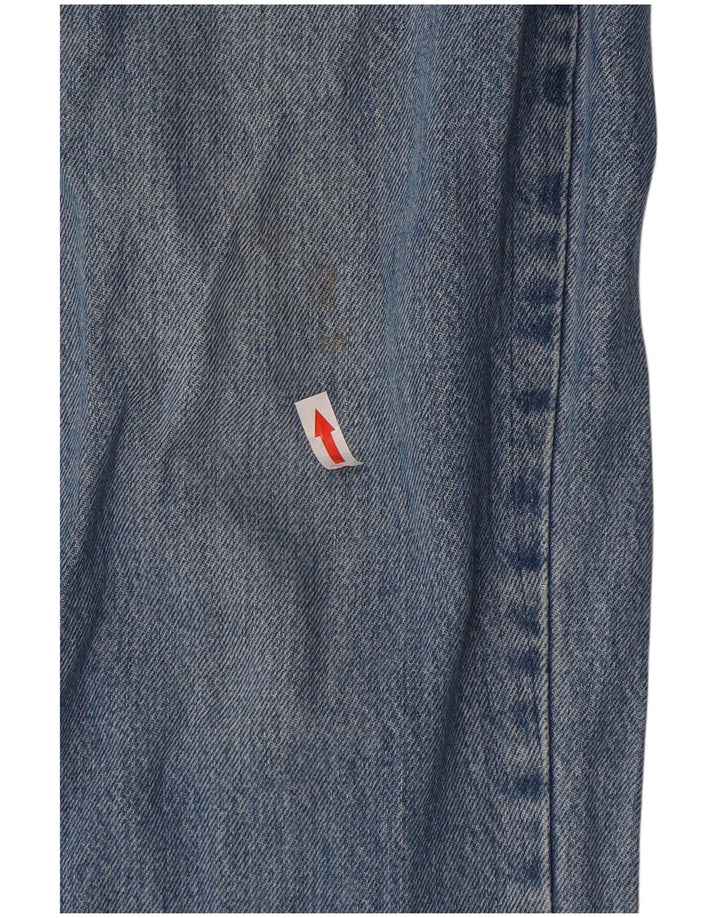 Blugi drepti pentru bărbați Levi's 516 W28 L34 Bumbac albastru