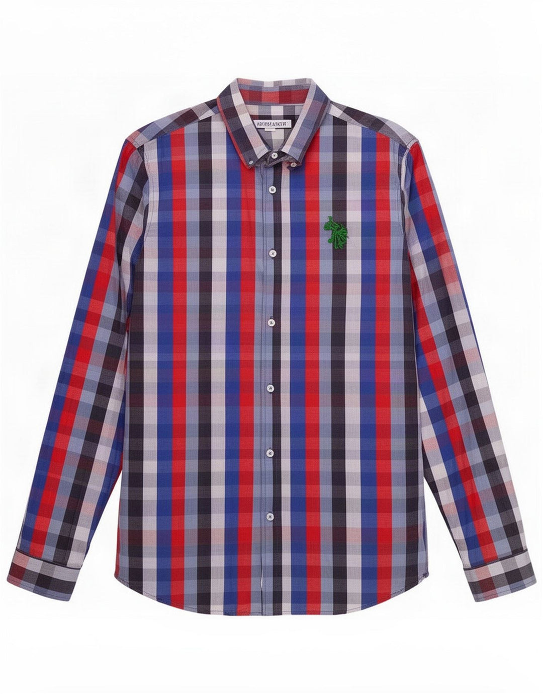 U.S. Polo Assn. Cămașă Bărbați Mediu, Multicolor, Bumbac Gingham
