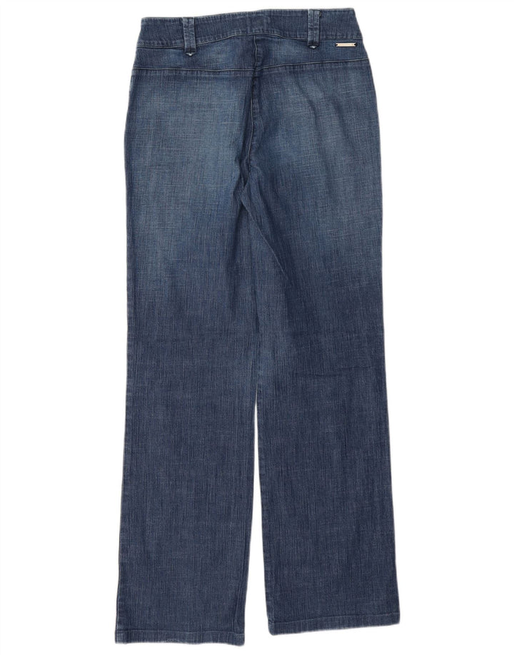 Trussardi blugi largi pentru femei W30 L31 bumbac albastru