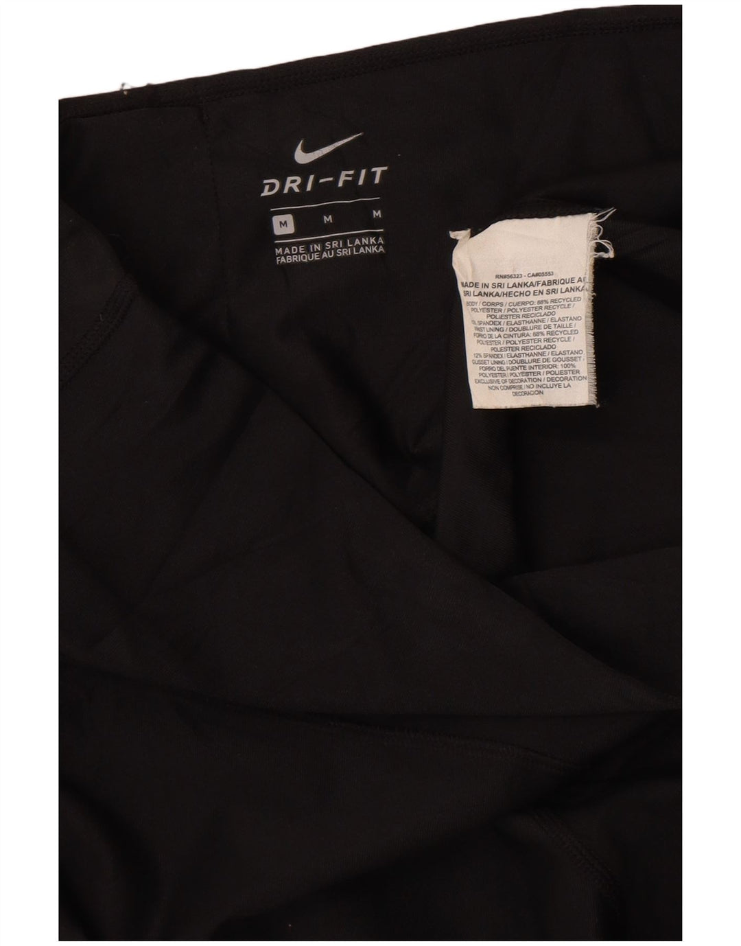 Leggings pentru femei Nike UK 12 Poliester mediu negru