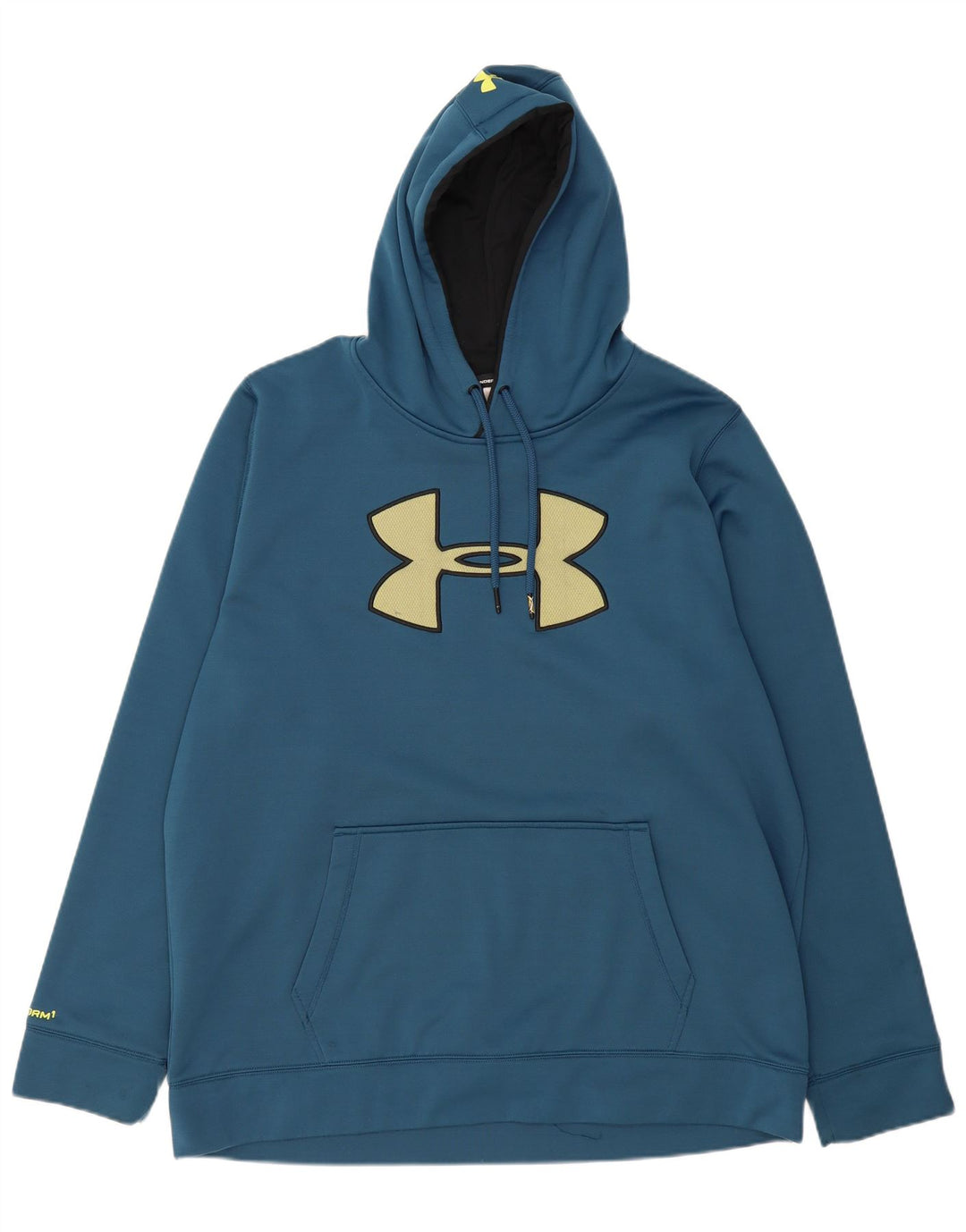 Pulover pentru bărbați UNDER ARMOUR Heat Gear Graphic Hoodie, 2XL, albastru