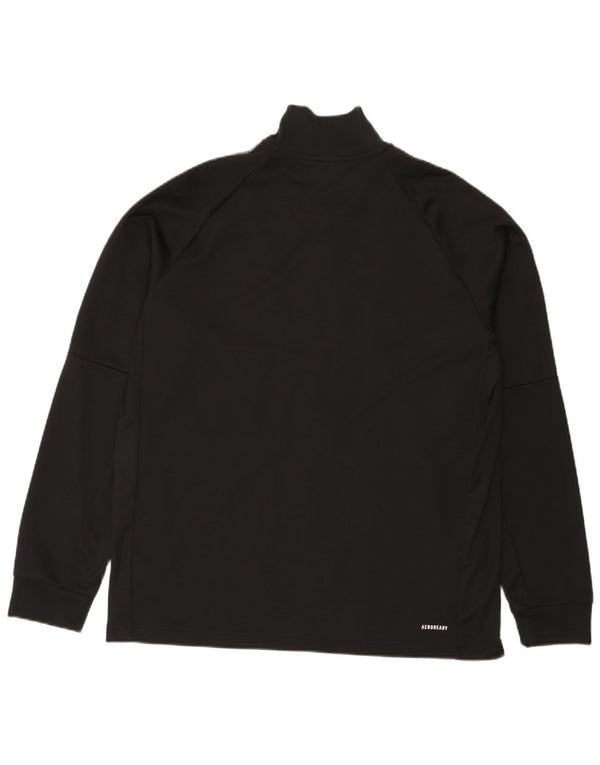 Jachetă de trening pentru bărbați Adidas Aeroready, XL, poliester negru
