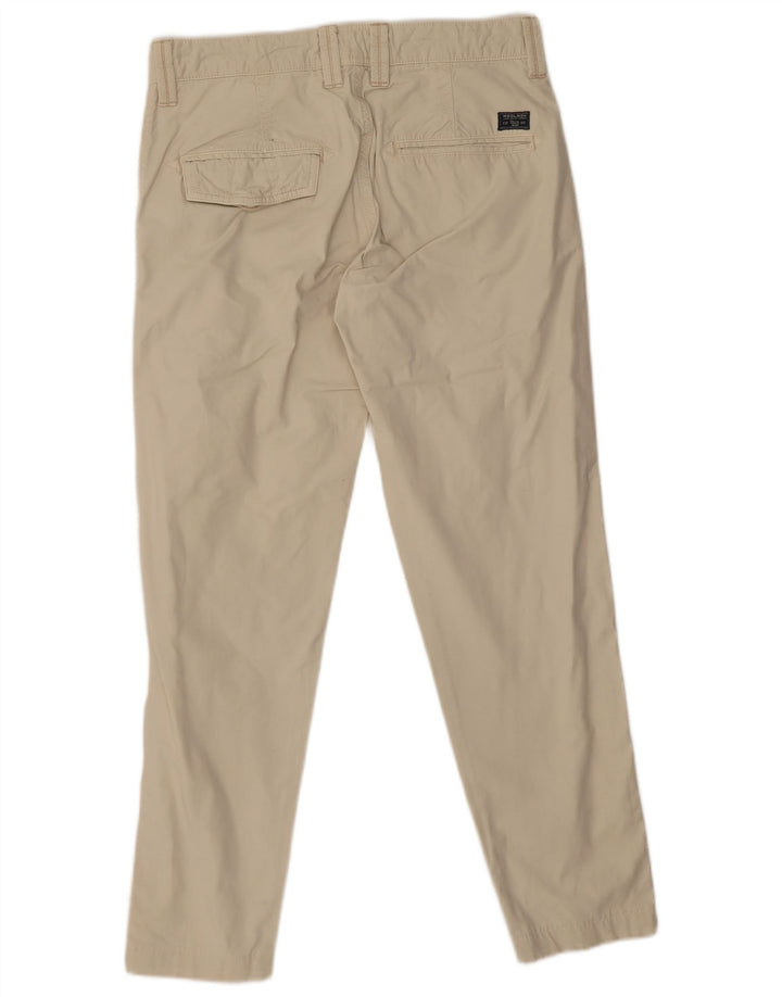 Pantaloni chino subțiri pentru bărbați Woolrich W31 L27 bej