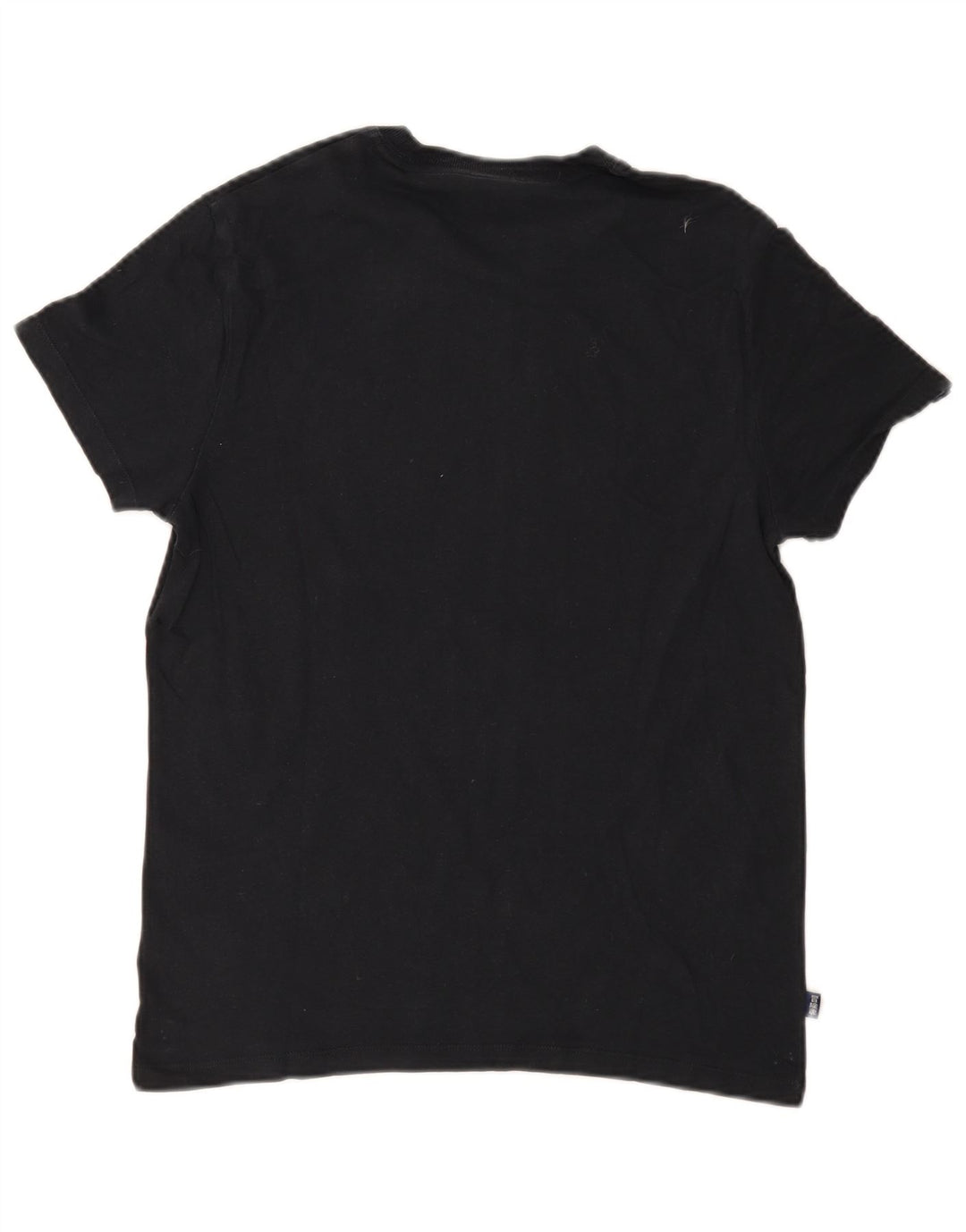 Tricou Superdry pentru bărbați Top mediu negru bumbac
