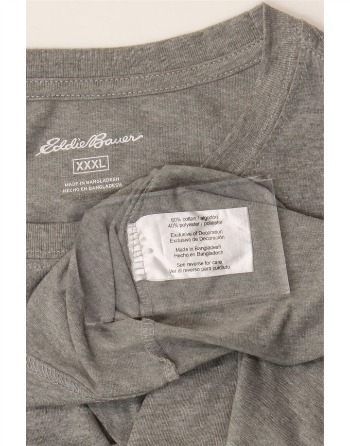 Tricou pentru bărbați Eddie Bauer Top 3XL bumbac gri