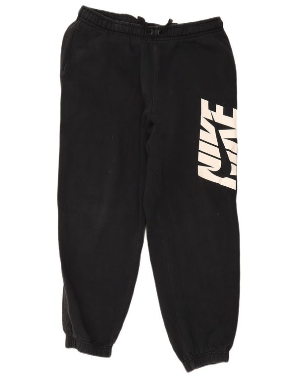 Pantaloni de trening cu grafică Nike pentru bărbați Pantaloni de jogging XL bumbac negru