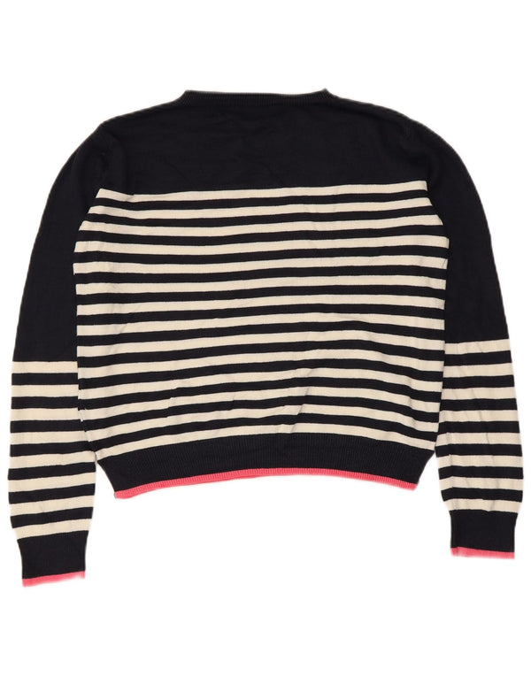 Pulover pentru femei Marks & Spencer Crop Crew Deck Pulover UK 8 Mic Bleumarin