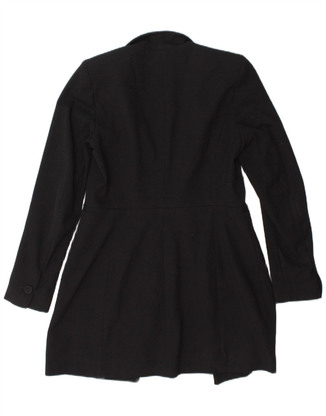 Jachetă Blazer pentru femei Zara UK 10 Poliester negru mic