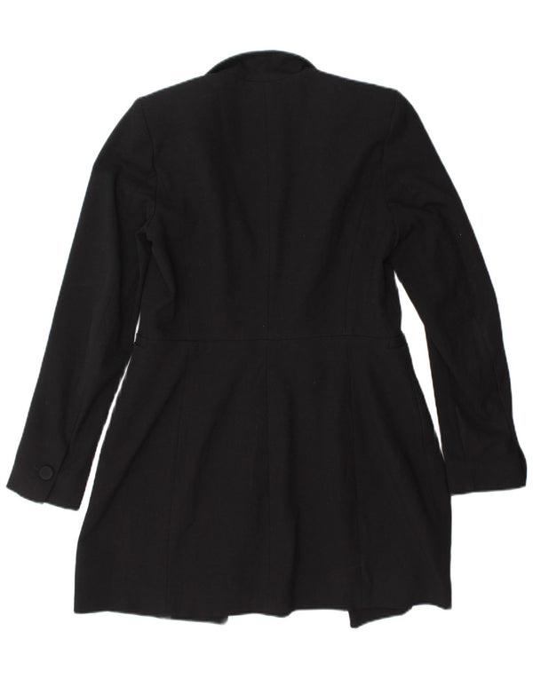 Jachetă Blazer pentru femei Zara UK 10 Poliester negru mic