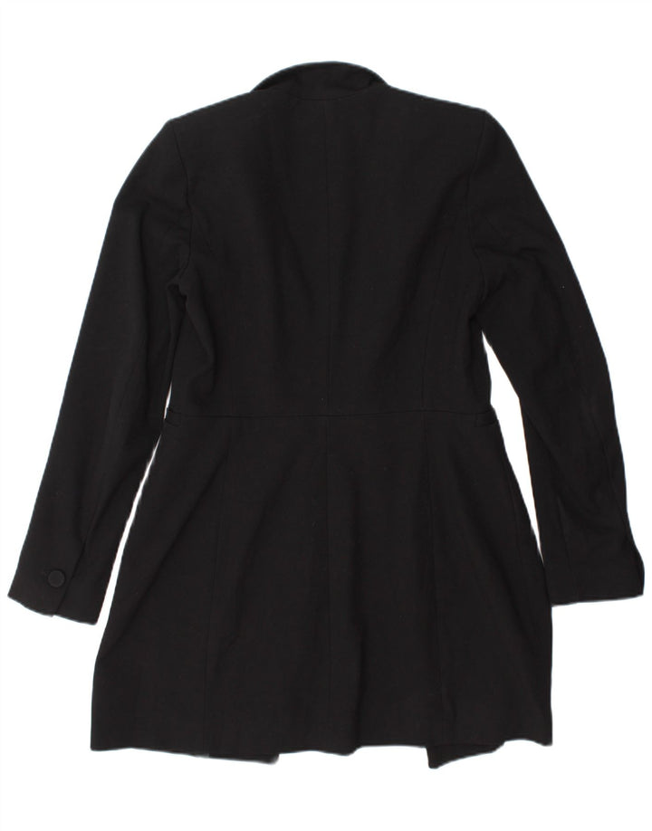 Jachetă Blazer pentru femei Zara UK 10 Poliester negru mic