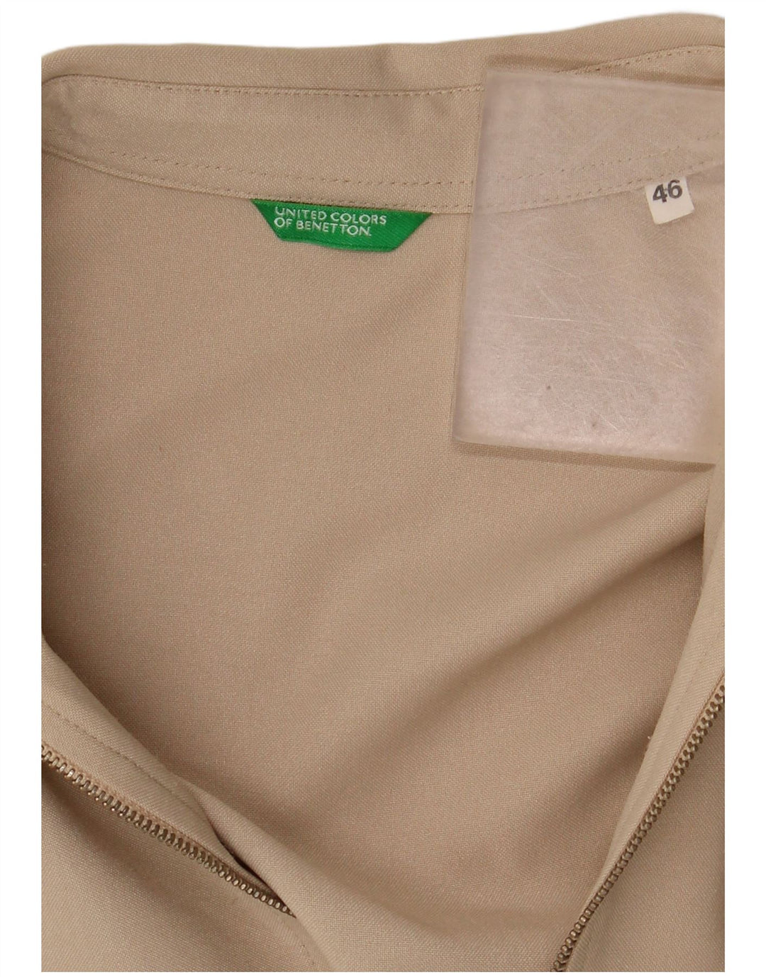 Cămașă BENETTON pentru femei IT 46 Large Beige