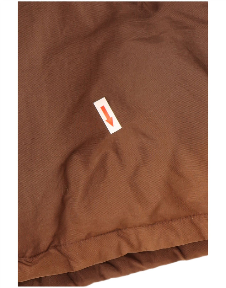 Jachetă parka cu glugă pentru bărbați Aesse UK 44 2XL, maro, nailon