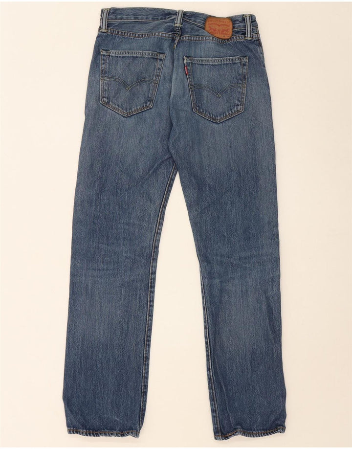 Blugi drepti pentru bărbați Levi's 501 W29 L30 Bumbac albastru