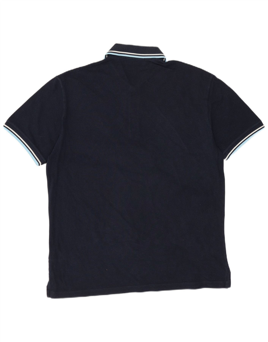 FRED PERRY Tricou polo pentru bărbați, bumbac, albastru bleumarin mediu