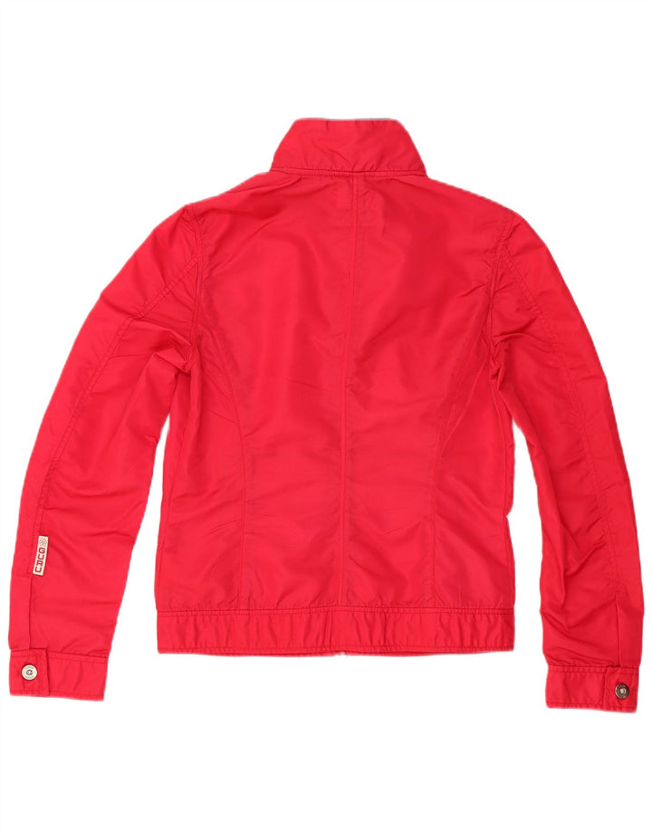 GURU Bomber Jacket pentru femei UK 12 Medium Red Nylon
