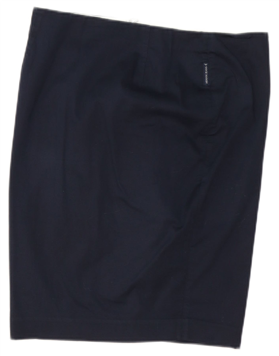 Armani Fusta Dreaptă Femei EU 40 Medium W30 Bumbac Bleumarin