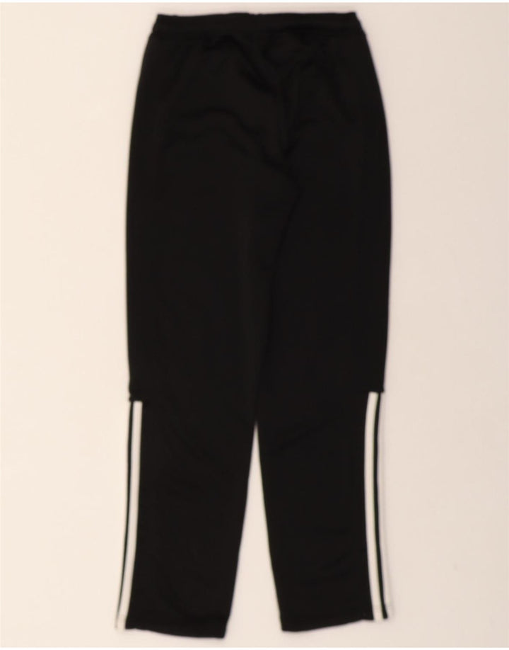 ADIDAS Boys Tracksuit Trousers 13-14 Years  Black Polyester Vintage Adidas and Second-Hand Adidas from Messina Hembry 