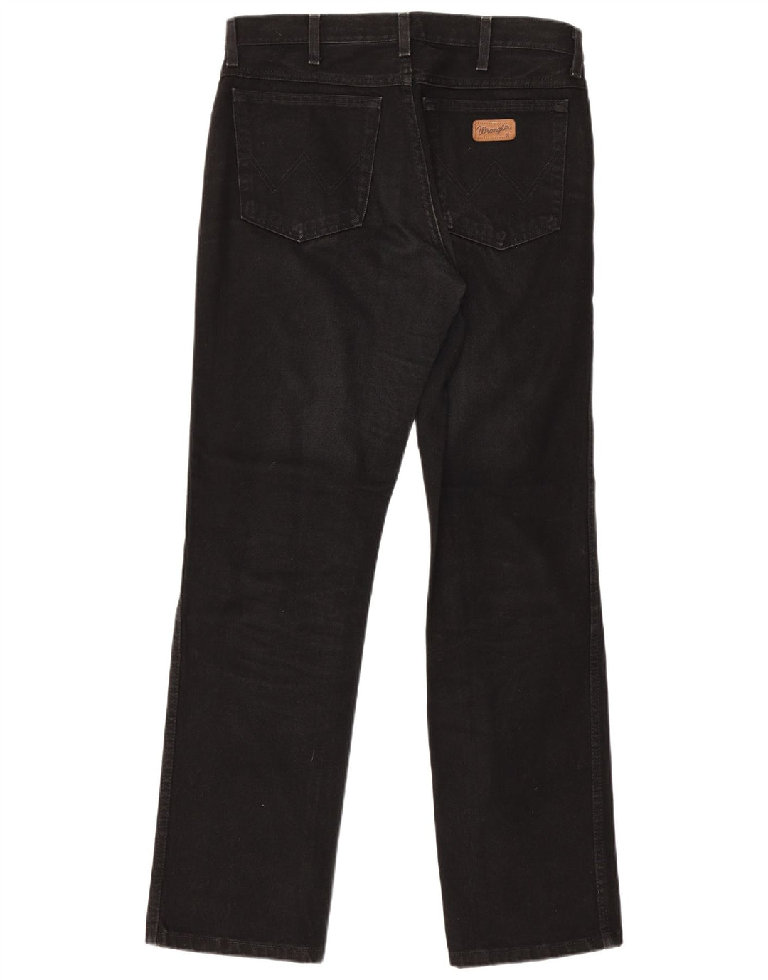 Blugi drepte pentru femei Wrangler Texas W33 L32 bumbac negru