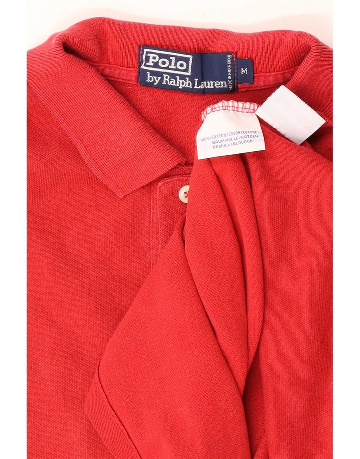 Cămașă Polo Ralph Lauren pentru bărbați, bumbac roșu mediu