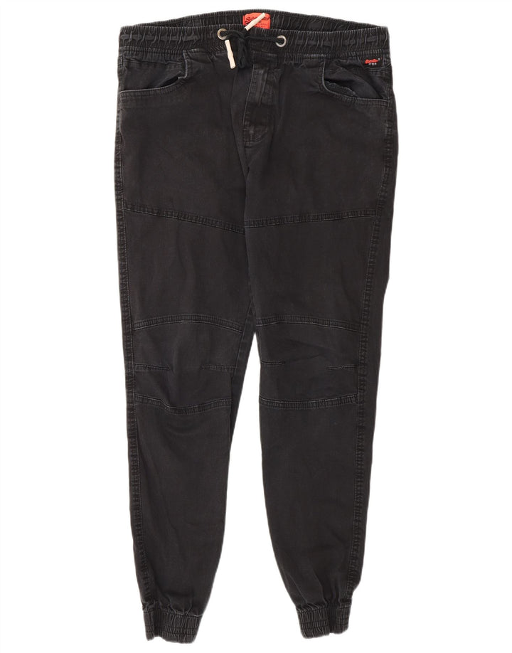 Pantaloni de jogging pentru bărbați Superdry W36 L30 bumbac gri