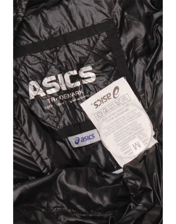 Palton căptușit pentru femei Asics UK 14 Medium Black Nylon