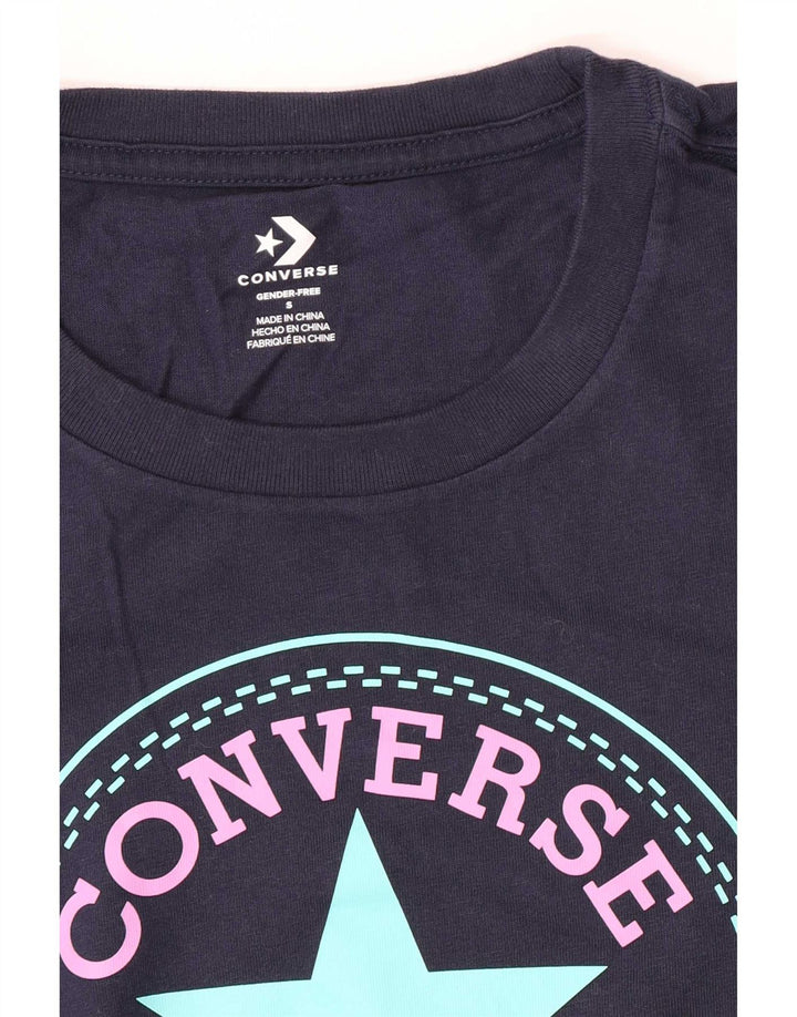 Tricou grafic Converse pentru bărbați Top mic, bleumarin