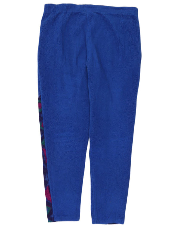 Pantaloni de trening pentru femei Fila Fleece IT 46 Large Blue Geometric