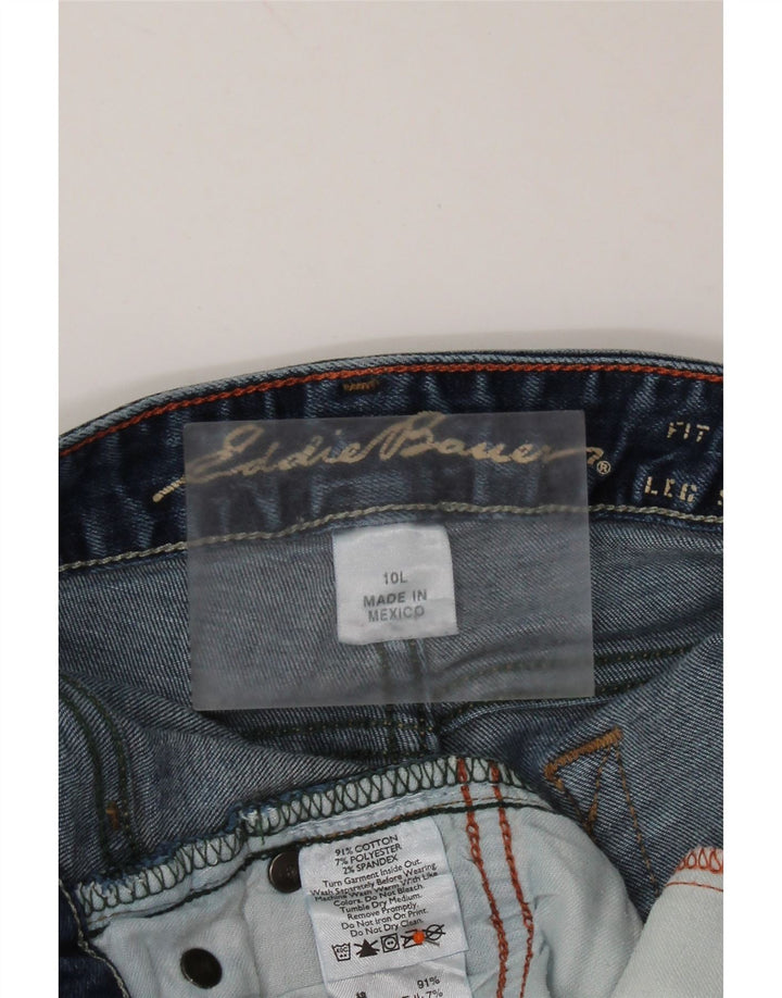 EDDIE BAUER Blugi cu bootcut pentru femei US 10 Large W32 L35 Blue Bumbac
