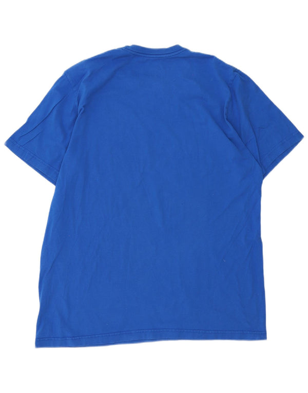 Tricou grafic Nike pentru bărbați, cu ajustare standard, Top UK 46/48 XL Bumbac albastru