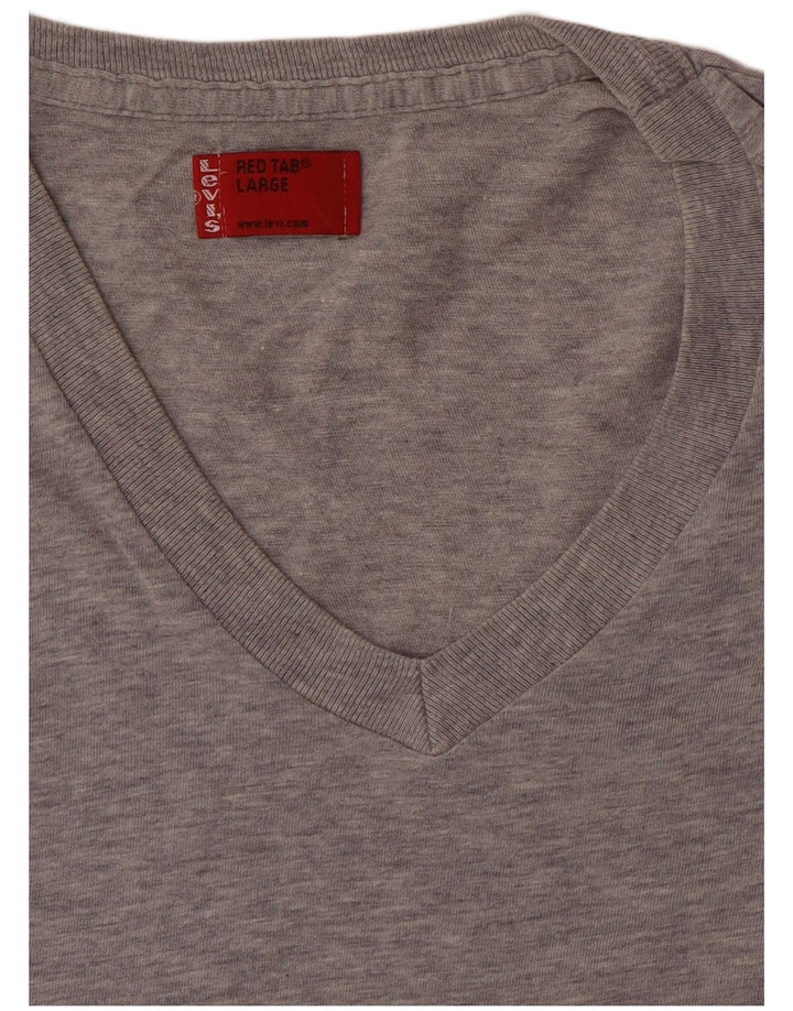Tricou pentru bărbați LEVI'S Top mare gri