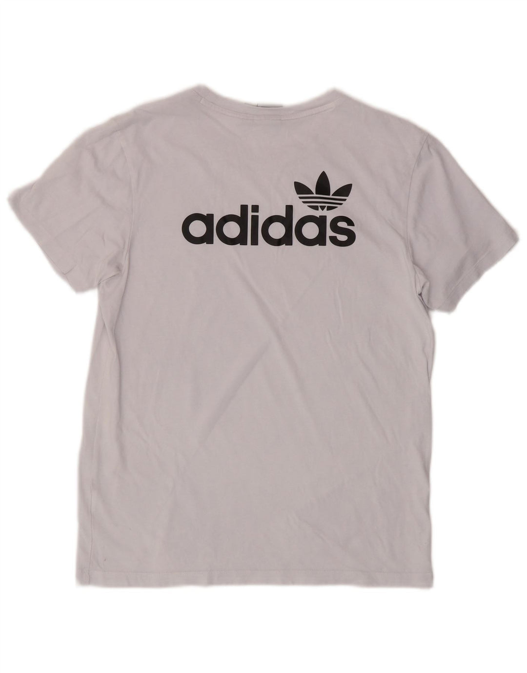 Tricou grafic supradimensionat ADIDAS pentru femei UK 6 XS Albastru