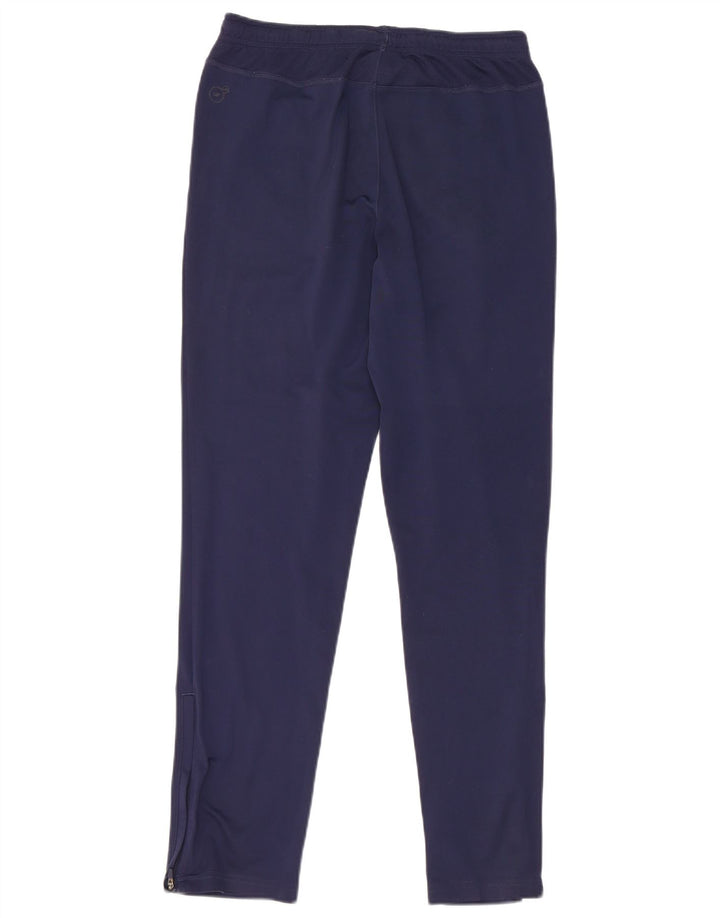 Pantaloni de trening grafic PUMA pentru băieți 13-14 ani, bleumarin