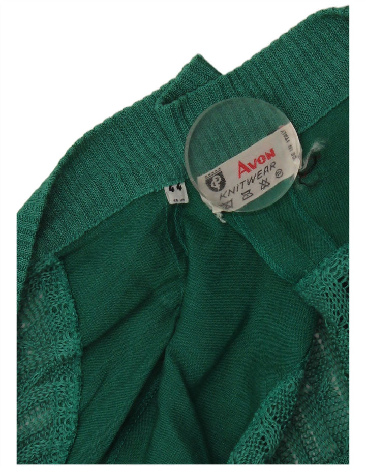 Pulover Cardigan Vintage pentru bărbați IT 44 XL Verde